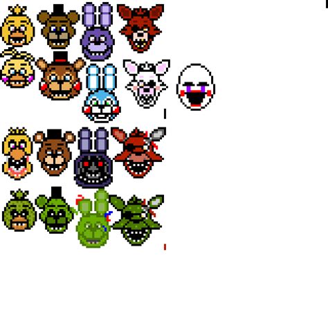 pixel art fnaf|fnaf pixel generator.